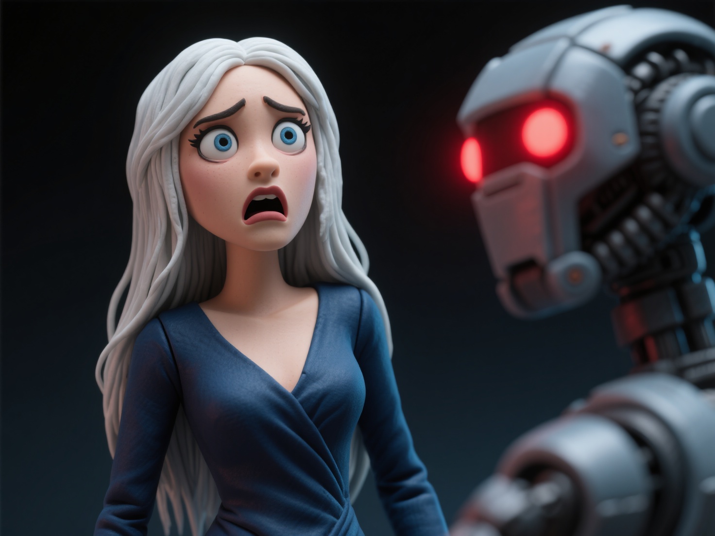 CAKE SORTING FIGHT: Robot Saw the Arm and Everything Changed! - Cake Sort