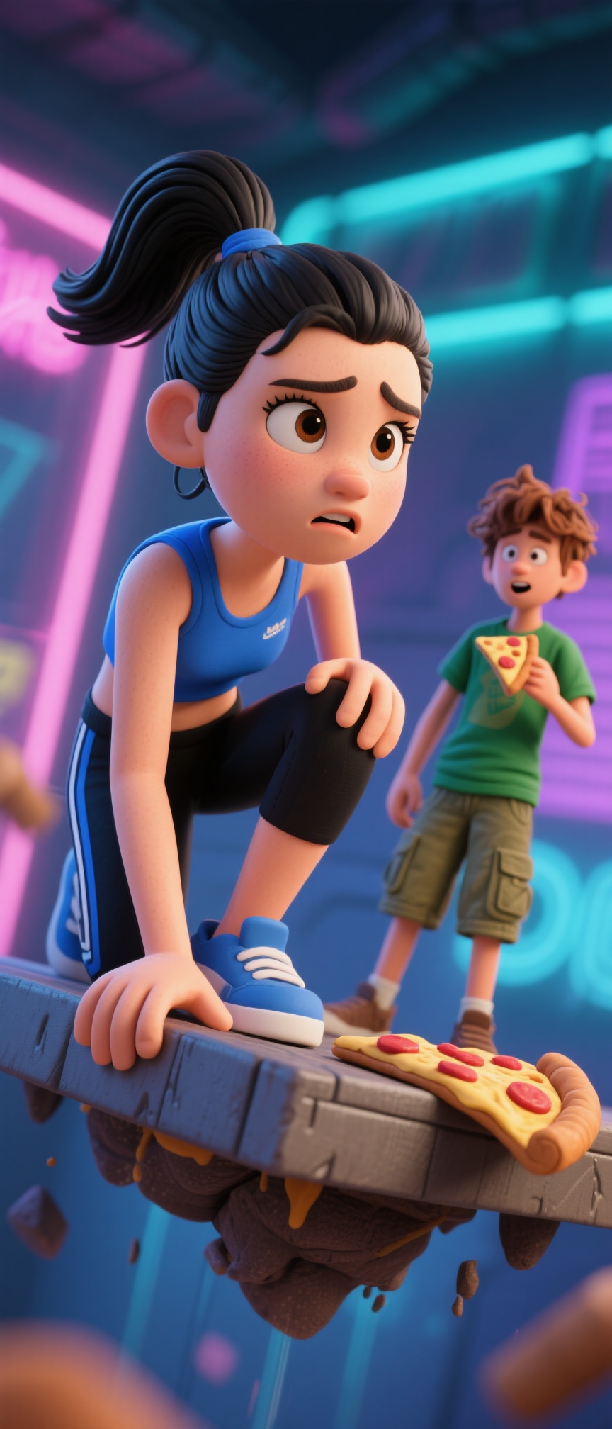 Trapped Geometry and Free Pizza - Geometry Rush