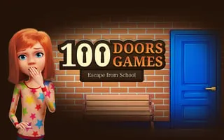 100 Doors Games: Escape from School - game thumbnail image