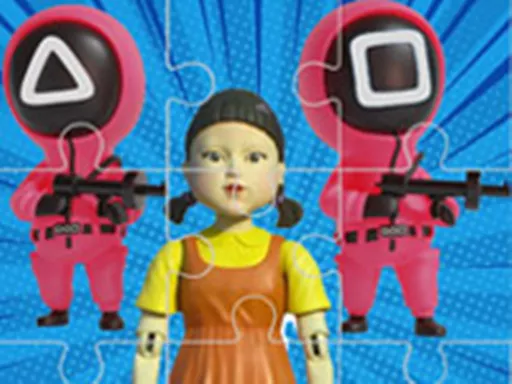 123 Squid Game Challenge Jigsaw - game thumbnail image