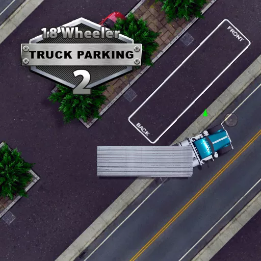 18 WHEELER TRUCK PARKING 2 - game thumbnail image