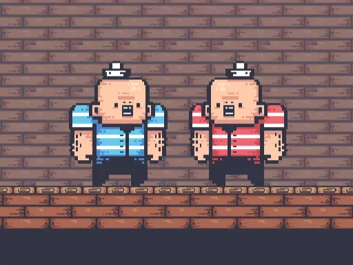 2 Player Red Blue Pirates - game thumbnail image