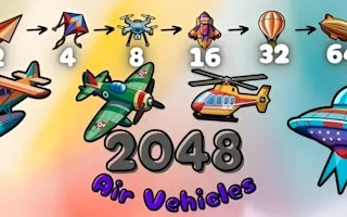 2048 Air Vehicles - game thumbnail image