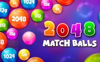 2048 Match Balls - game thumbnail image