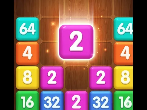 2048 neon game - game thumbnail image