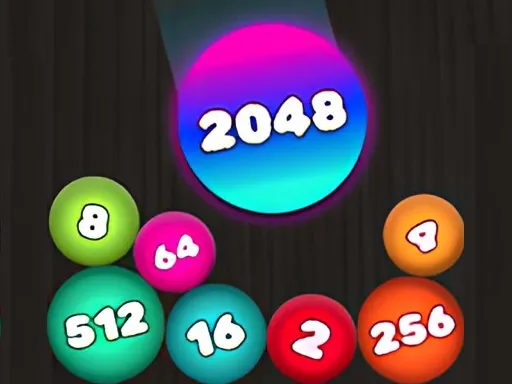 2048 Puzzle: Connect the Balls game thumbnail image