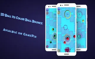 2D Ball Vs Color Ball Bounce - game thumbnail image