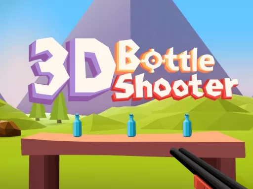 3D Bottle Shooter - game thumbnail image