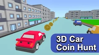 3D Car Coin Hunt - game thumbnail image