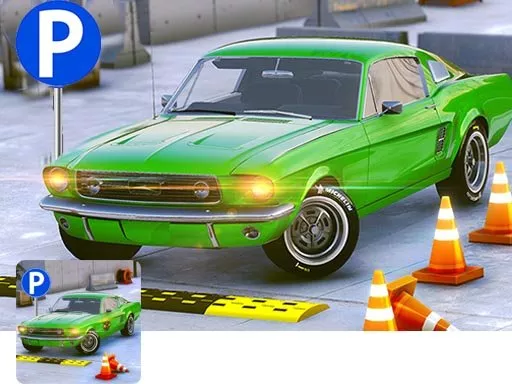 3d car parking - game thumbnail image
