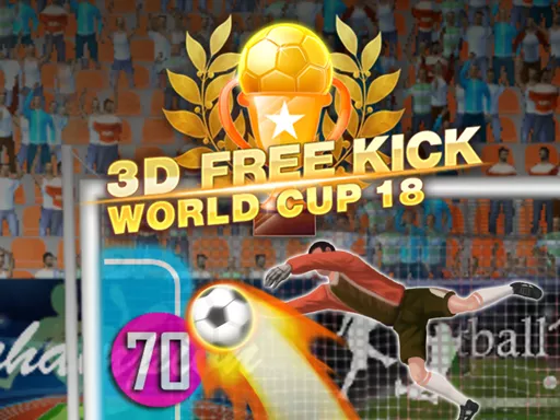 3D Free Kick World Cup 18 - game thumbnail image