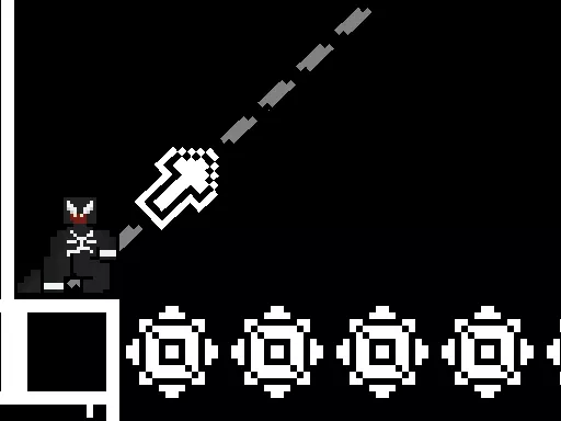 8Bit Black Ropeman - game thumbnail image