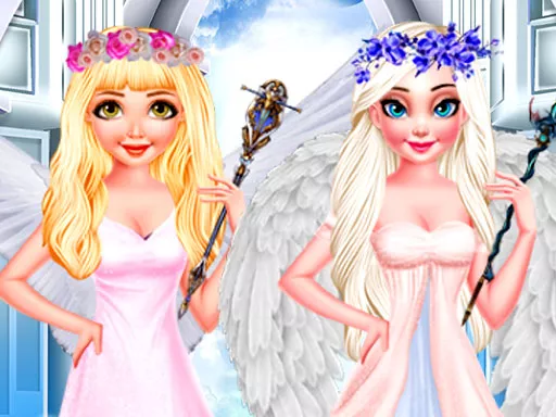 A DAY IN ANGEL WORLD - game thumbnail image