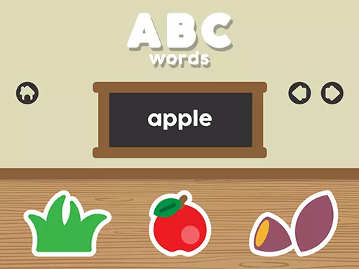 ABC words - game thumbnail image