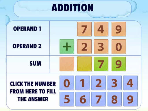 Addition Practice - game thumbnail image