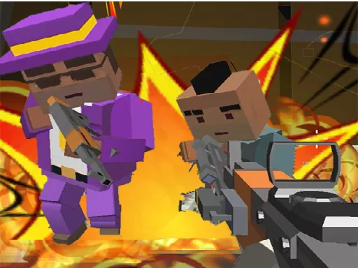 Advanced Blocky Gangster Warfare - game thumbnail image
