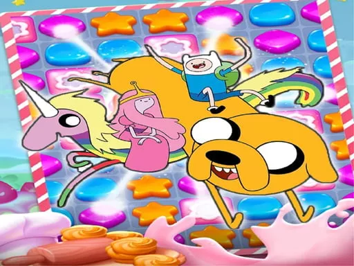 Adventure Time Match 3 Games Online - game thumbnail image
