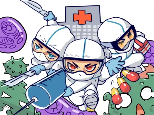 Against Coronavirus Puzzle - game thumbnail image