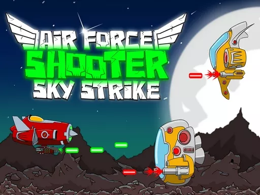 Air Force Shooter Sky Strike - game thumbnail image