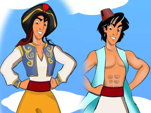 Aladdin Dress Up - game thumbnail image