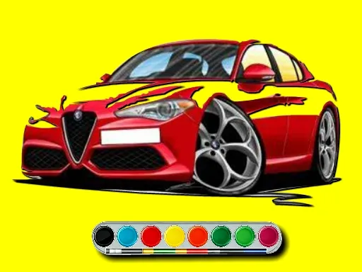 Alfa Romeo Coloring - game thumbnail image