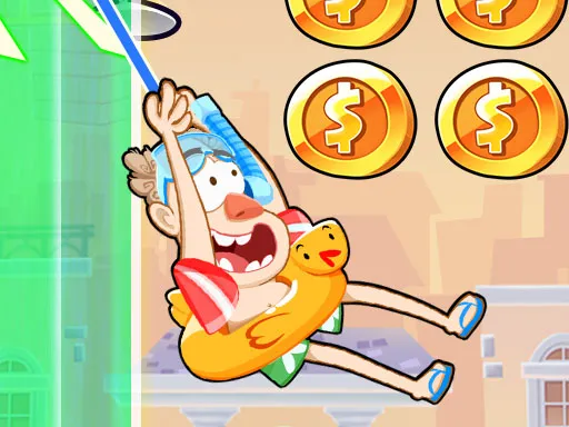 Alien Chase - Swing and Fly - game thumbnail image