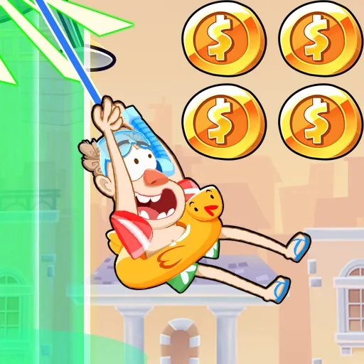 Alien Chase - Swing and Fly game thumbnail image