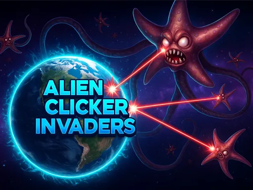 Alien Clicker Invaders game thumbnail image