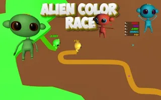 Alien Color Race - game thumbnail image