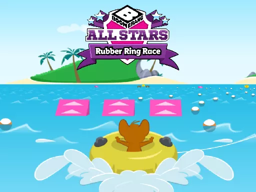 All Stars: Rubber Ring Race - game thumbnail image