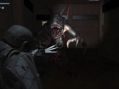 Alone In The Evil Space Base game thumbnail image