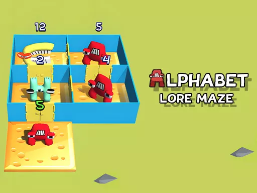 Alphabet Lore Maze - game thumbnail image