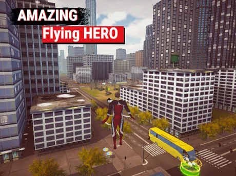 Amazing Flying Hero - game thumbnail image