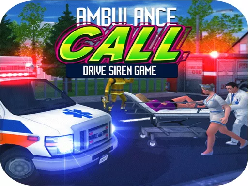 Ambulance Call Drive Siren Game - game thumbnail image