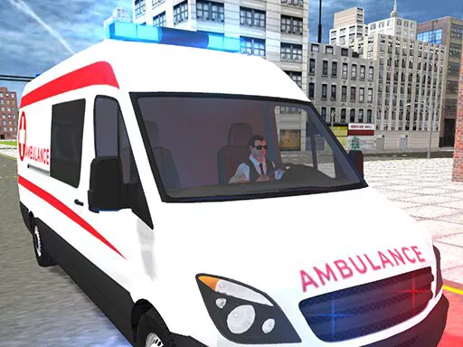 Ambulance Emergency Simulator 2021 - game thumbnail image
