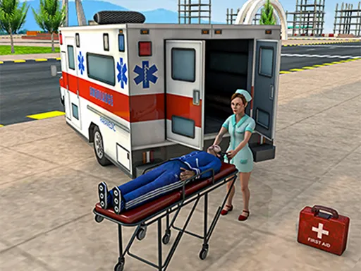 Ambulance Rescue Hospital Game - game thumbnail image