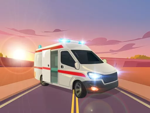 Ambulance Traffic Drive - game thumbnail image
