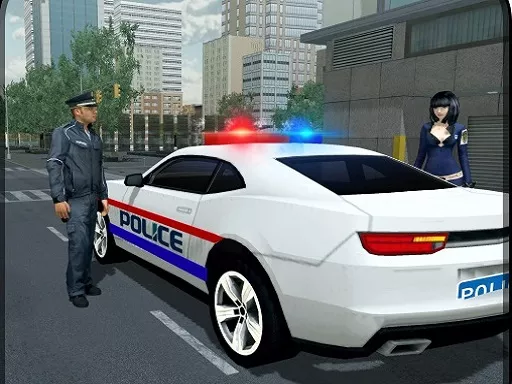 American Fast Police Car Driving Game 3D - game thumbnail image