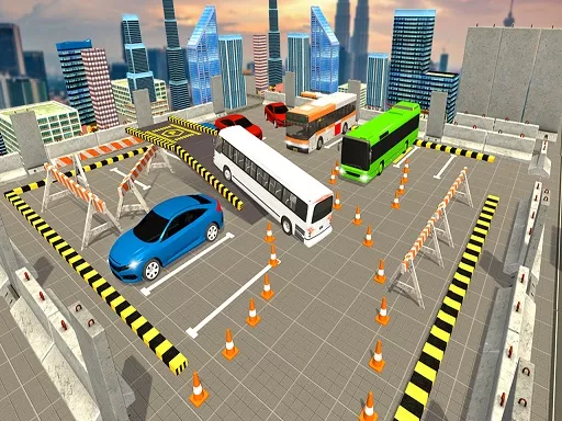 American Modern Bus Parking : Bus Game Simulator 2020 - game thumbnail image