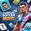 American Soccer Memory Matching Game game thumbnail image