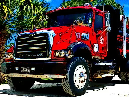 American Trucks Jigsaw - game thumbnail image