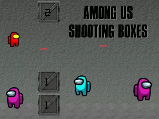 Among Us Shooting Boxes - game thumbnail image