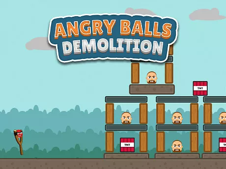Angry Balls - Demolition - game thumbnail image