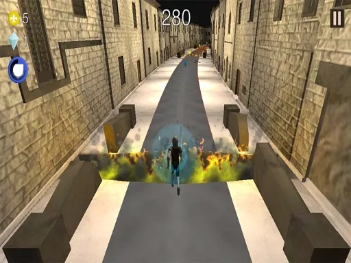 Angry Infinite Runner A Survival Run with Dragon - game thumbnail image