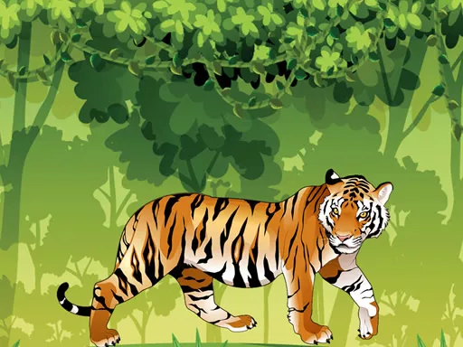 Angry Tiger Coloring - game thumbnail image