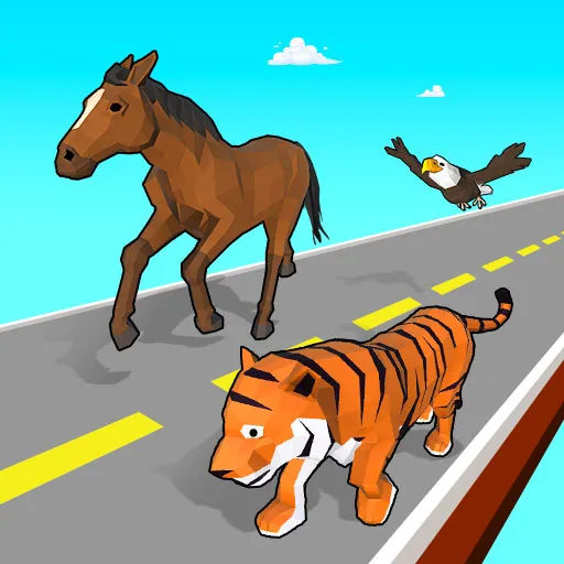 Animal Transform Race game thumbnail image