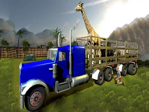 Animal Transport Truck 3D Game 2022 - game thumbnail image