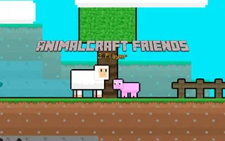 AnimalCraft Friends 2 Player - game thumbnail image
