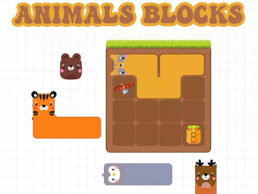 Animals Blocks - game thumbnail image