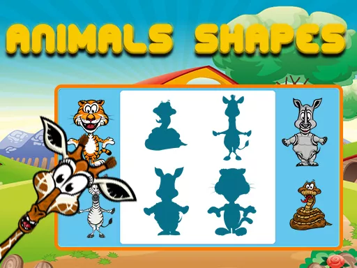 Animals Shapes for kids Education - game thumbnail image